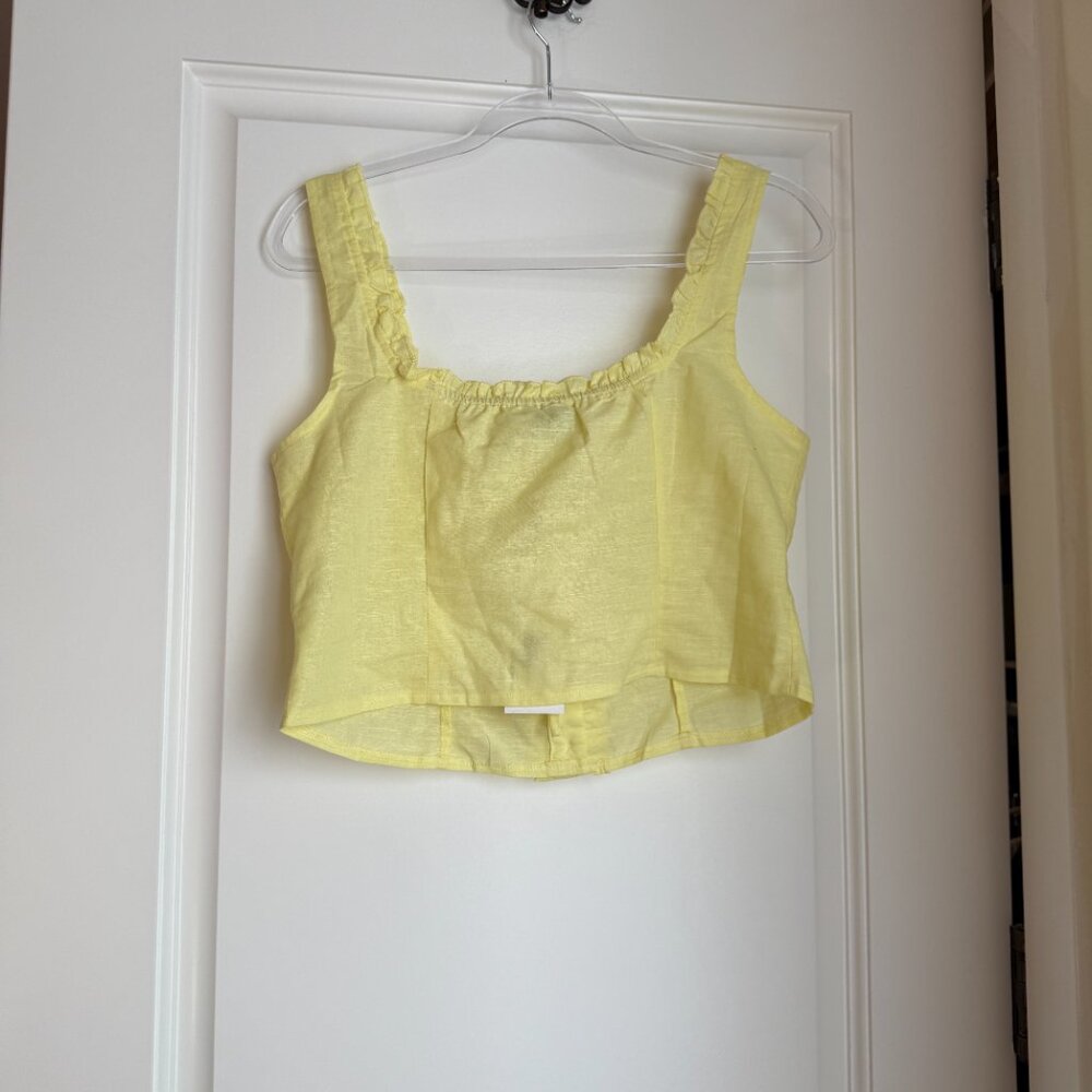 SNDYS x Revolve Esmeralda Top Size L NWT - Picture 2 of 7